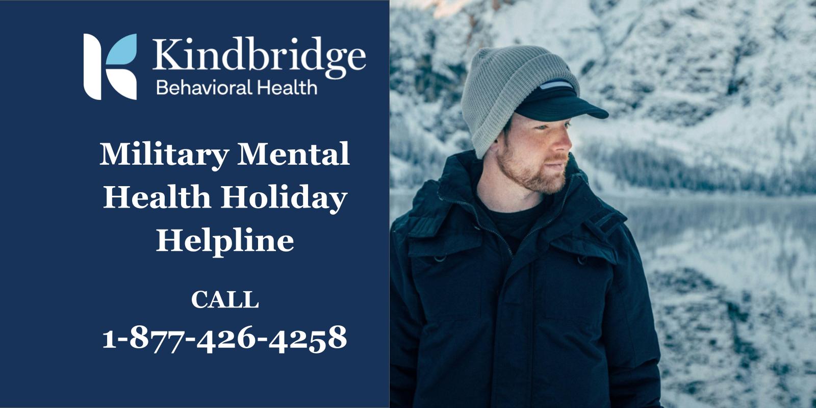 Military Holiday Help Mental Health Help for Veterans for Christmas